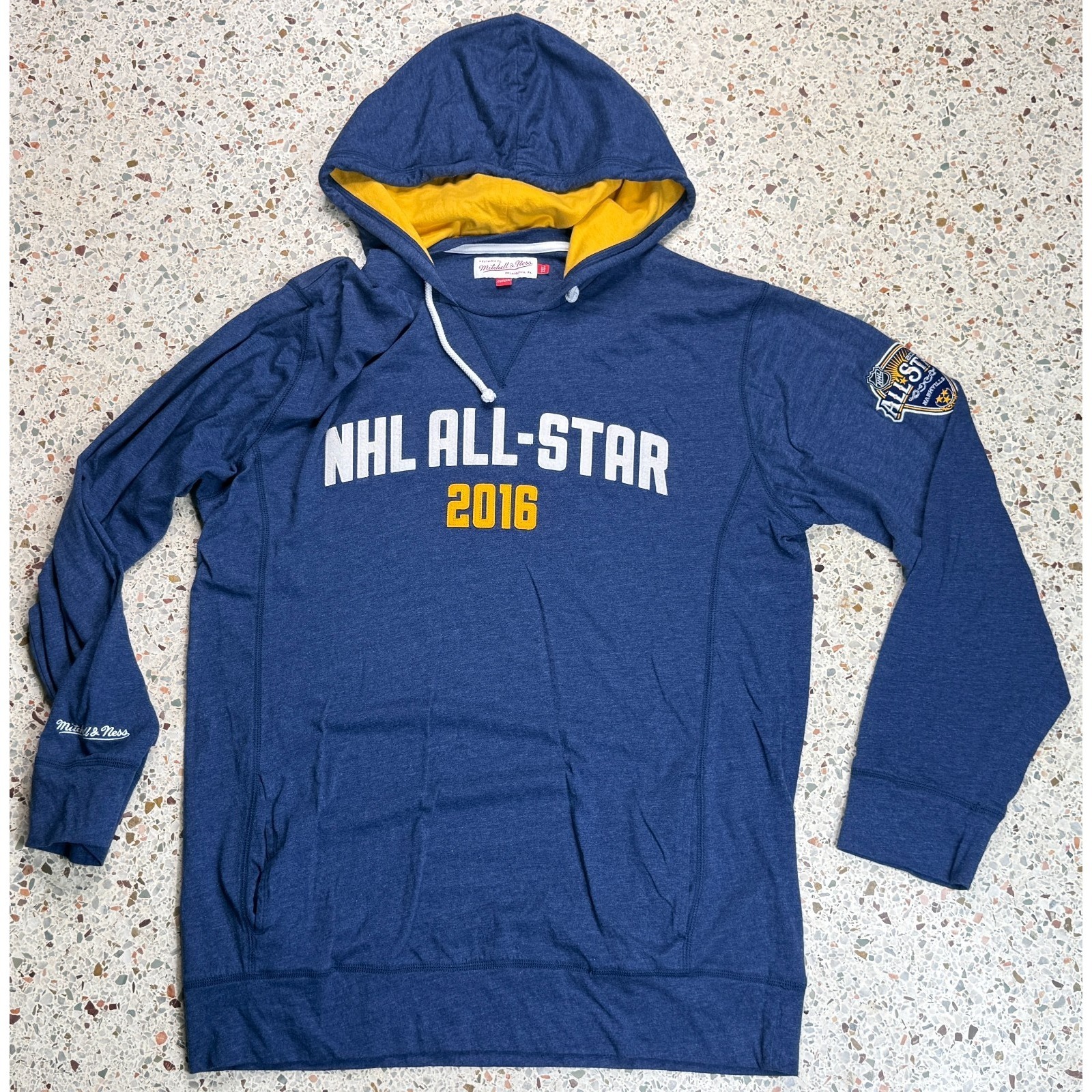 Mitchell  Ness Nhl AllStar 2016 Game Nashville Embroidered Hoodie Size 2xl